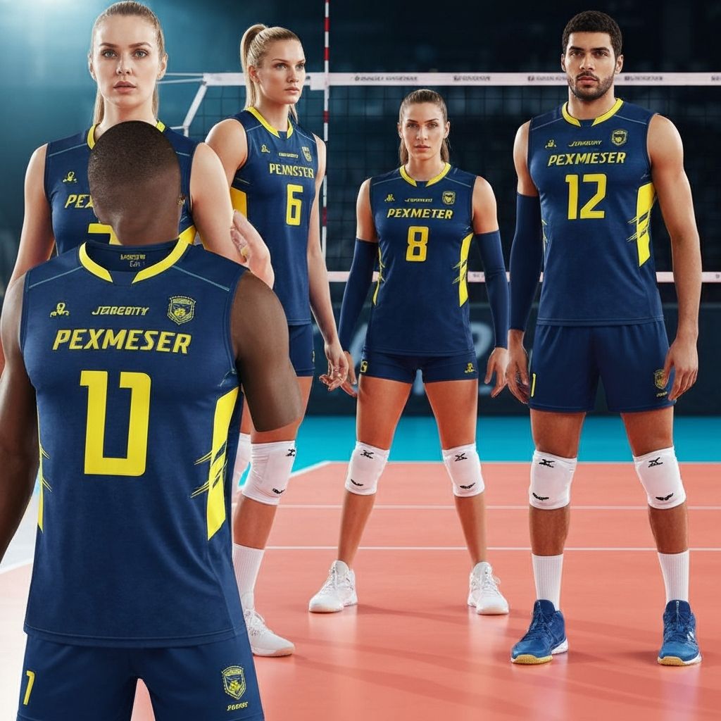 배구팀 유니폼